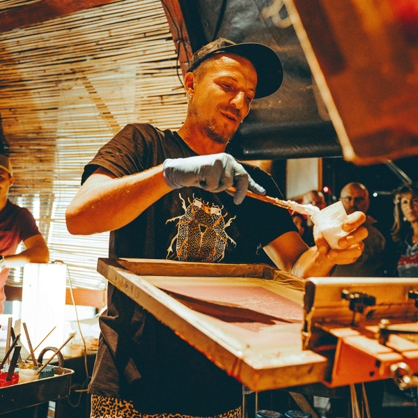 © Mathieu Lacout Ateliers de sérigraphies - Visuel 1