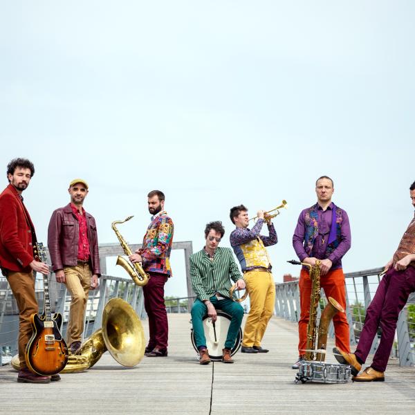 Crédit photo : D. Perrin Photo : Fanfare Big Joanna, Shake that thing!